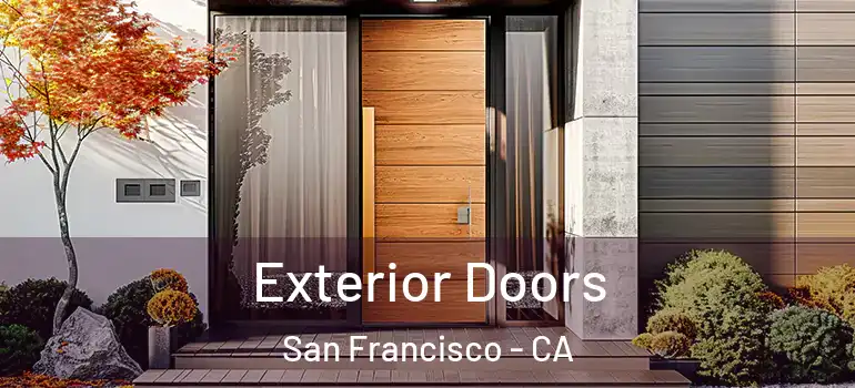  Exterior Doors San Francisco - CA