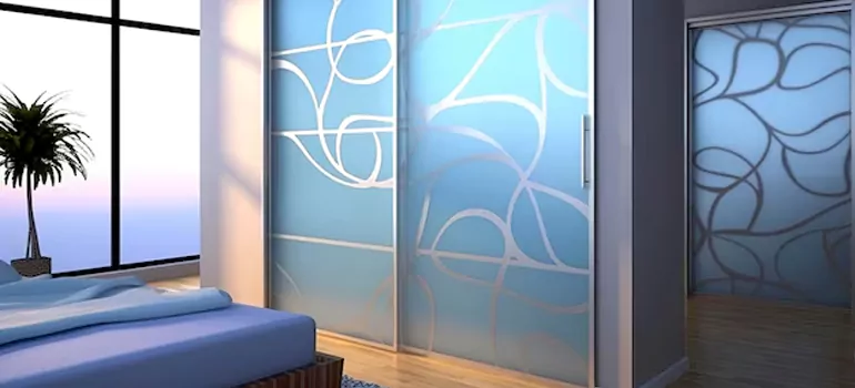 Frosting Glass Cabinet Doors in San Francisco, CA